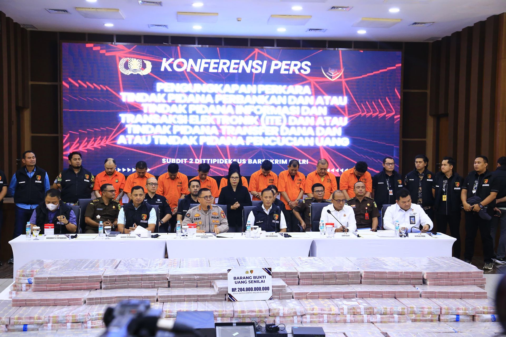 Bareskrim Bongkar Sindikat Pembobolan Rekening Dormant Senilai Rp204 Miliar